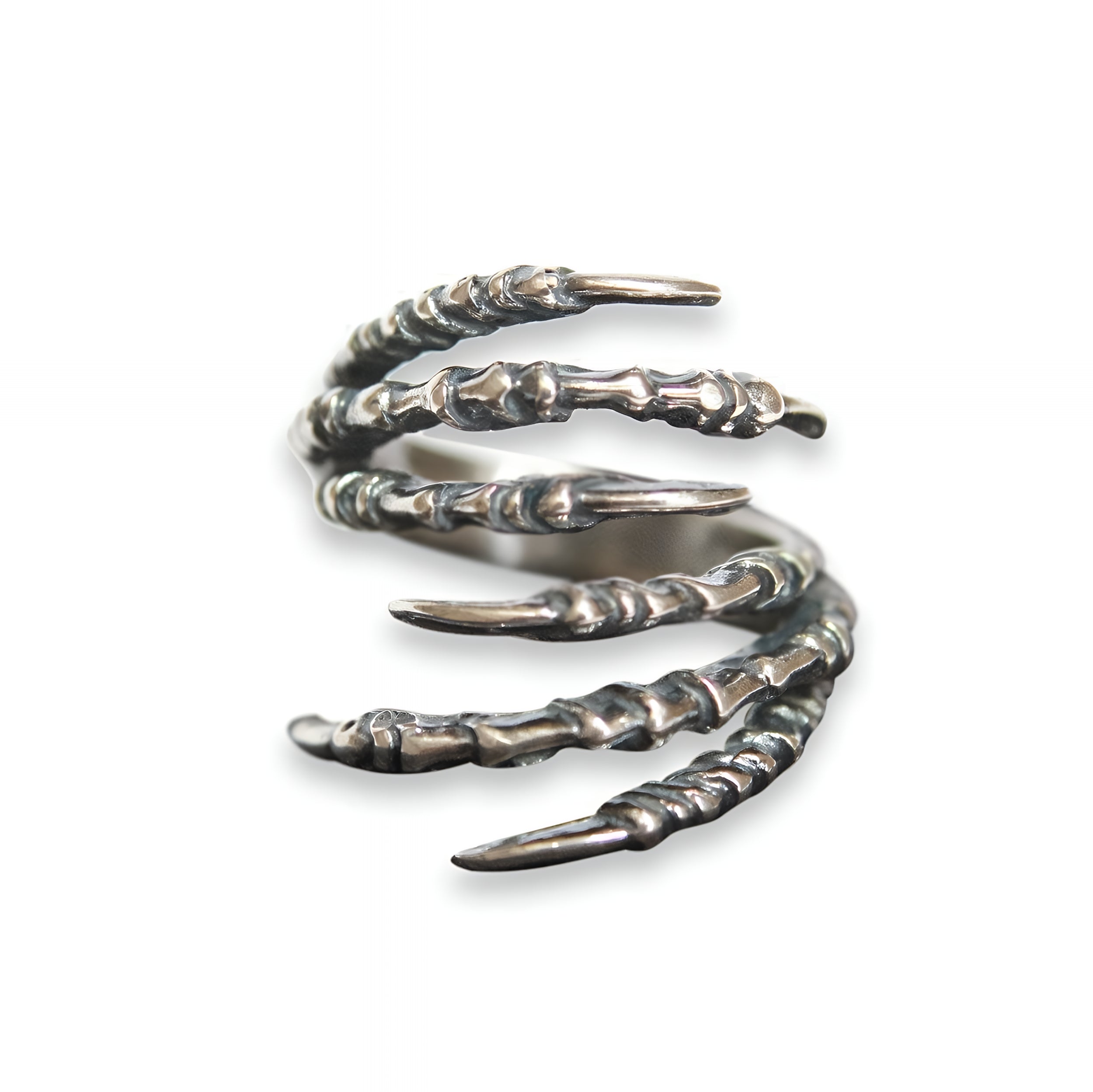 Double Raven Claw Ring - Moon Raven Designs