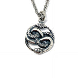 Auryn Ouroboros Necklace - Moon Raven Designs