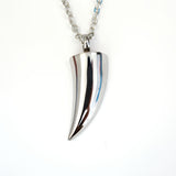 Wolf Tooth Necklace Urn Cremation - Moon Raven Designs