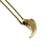 Little Bear Claw Necklace - Moon Raven Designs