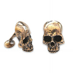Human Skull Cuff Links - Moon Raven Designs
