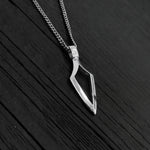 Sterling Silver 3D Pierced Broadhead Pendant | Unique Bow-Hunting Gift | Handmade Hunter Jewelry - Unisex Gift