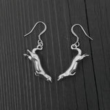 Diving Sea Otter Earrings