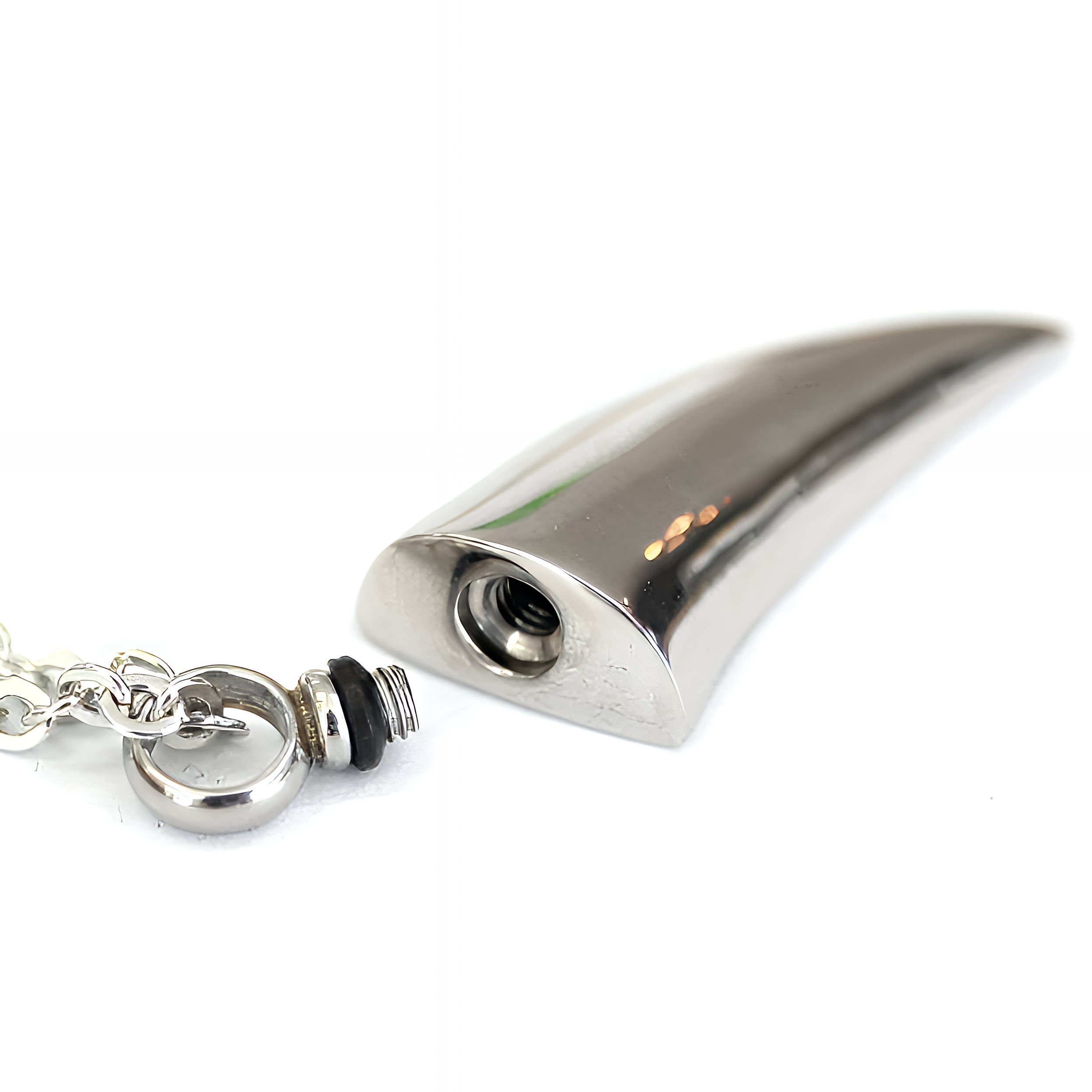 Wolf Tooth Necklace Urn Cremation - Moon Raven Designs