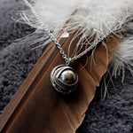 Eye of the Raven Protection Amulet Necklace - Moon Raven Designs