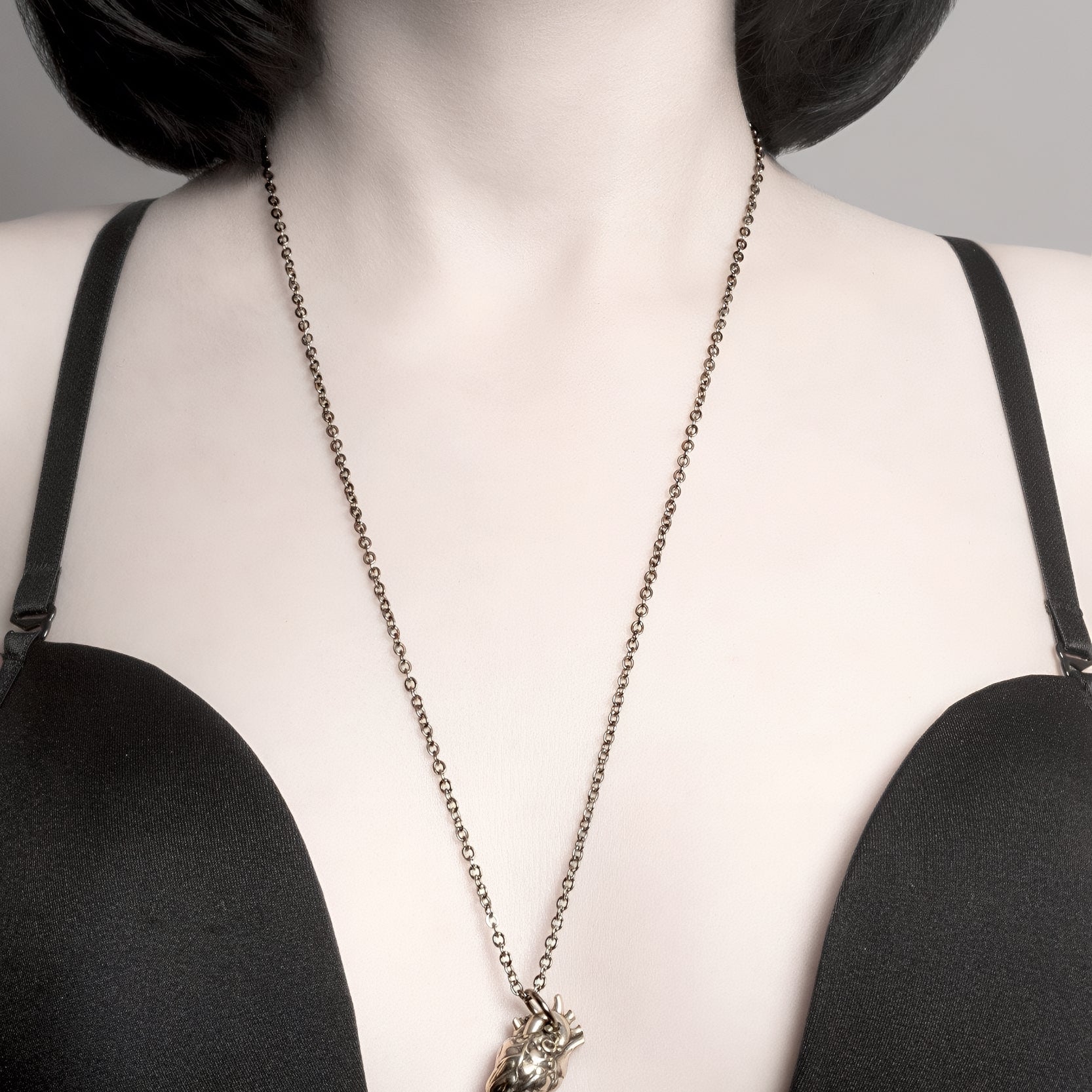 Anatomical Heart Pendant - Moon Raven Designs