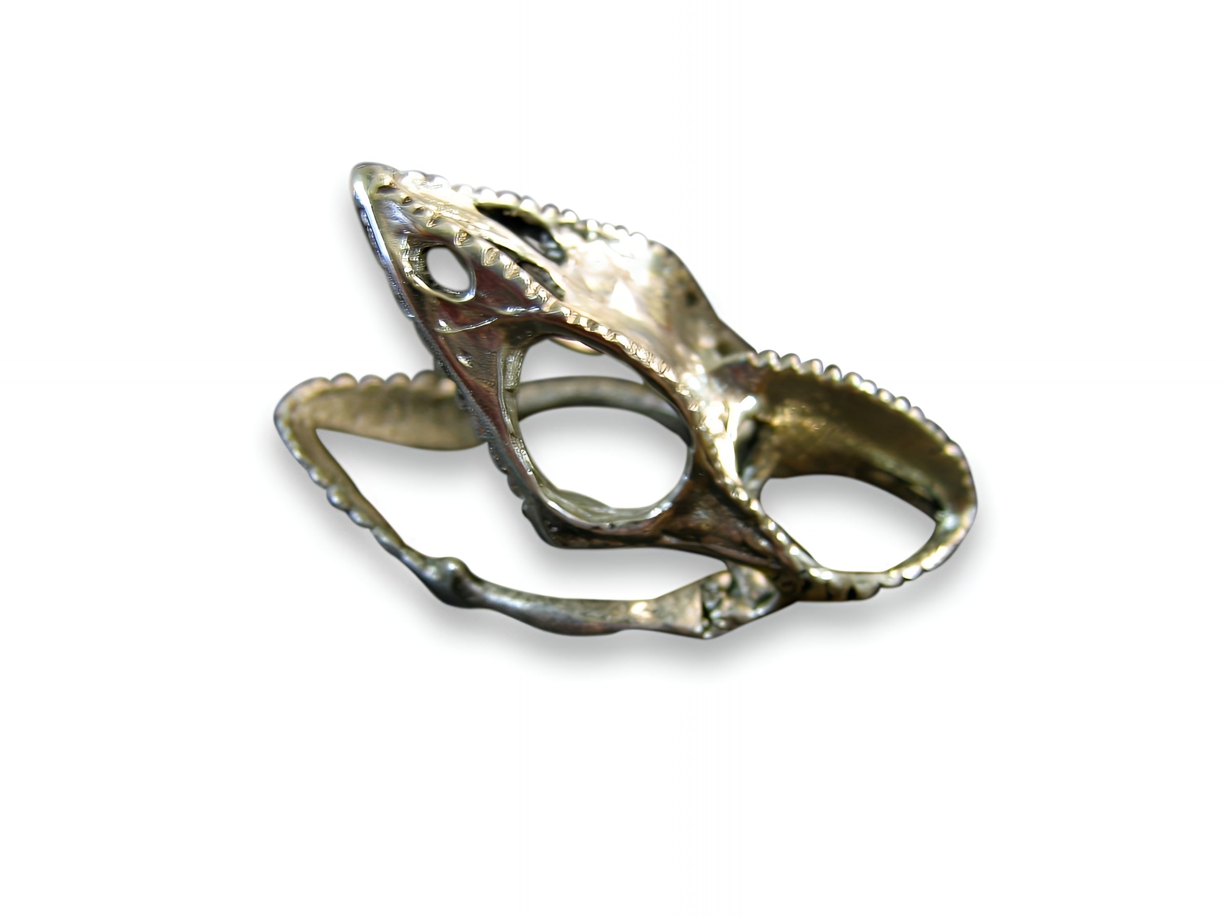 Chameleon Lizard Skull - Moon Raven Designs