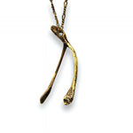 Wishbone Necklace - Large - Moon Raven Designs