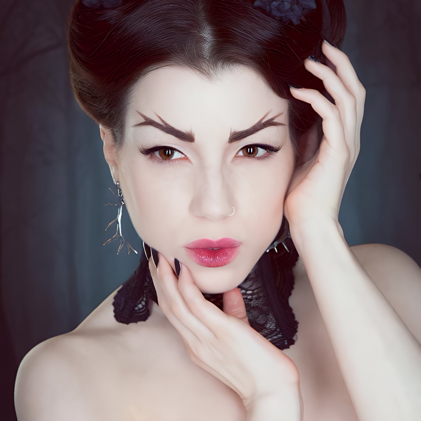 Elk Antler Earrings - Moon Raven Designs