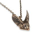 Fennec Fox Head Pendant Necklace - Moon Raven Designs