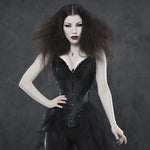 Crow Skull Pendant Necklace - Moon Raven Designs