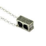 Cinder Block Necklace - Moon Raven Designs