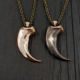Two necklaces with large horn pendants | Moon Raven