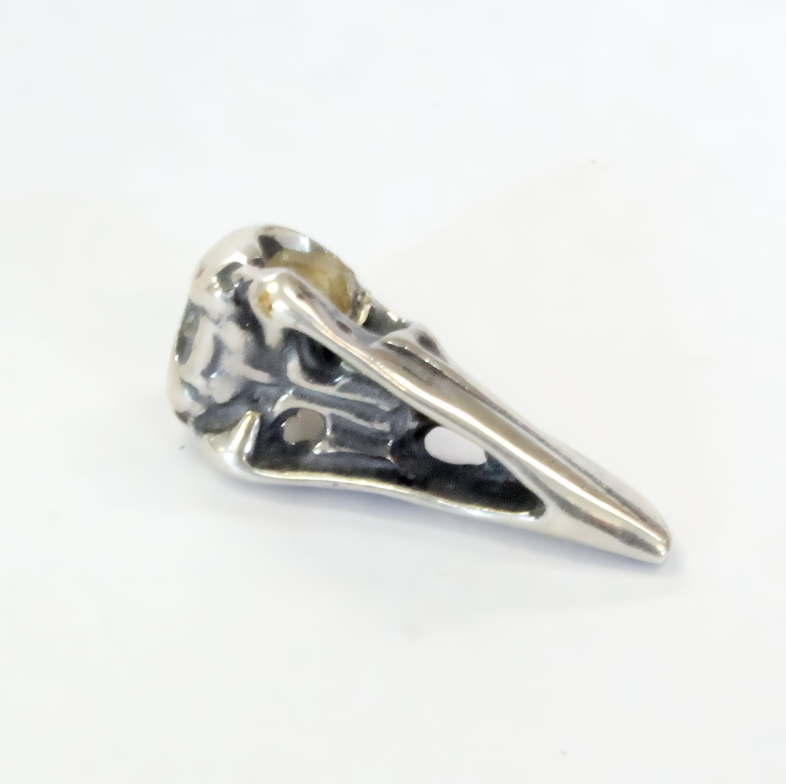 Little Raven Skull Charm - Moon Raven Designs