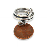 Cleopatra's Silver Snake - Moon Raven Designs