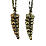 Rattlesnake Tail Necklace - Moon Raven Designs