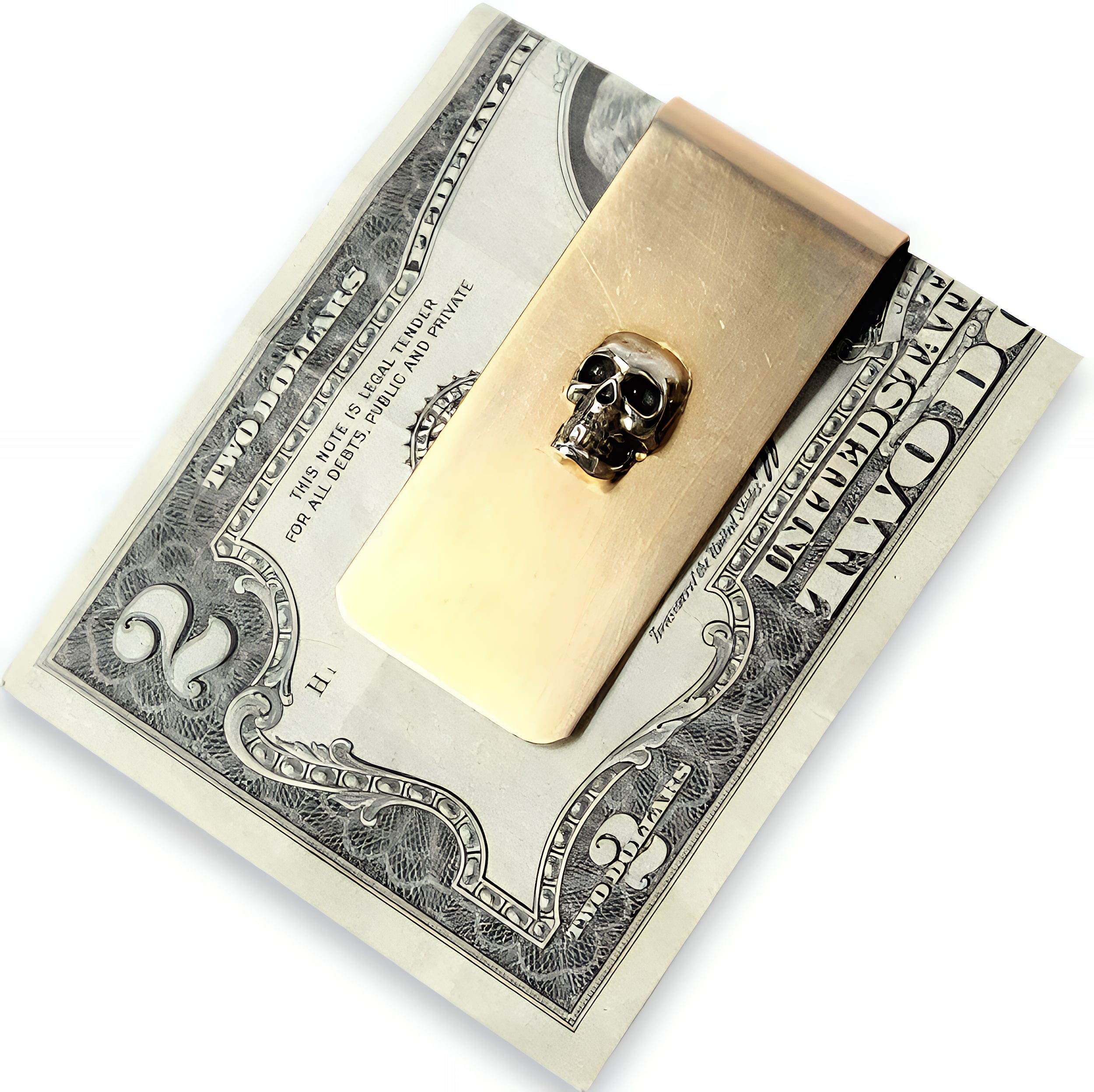 Skull Money Clip - Moon Raven Designs
