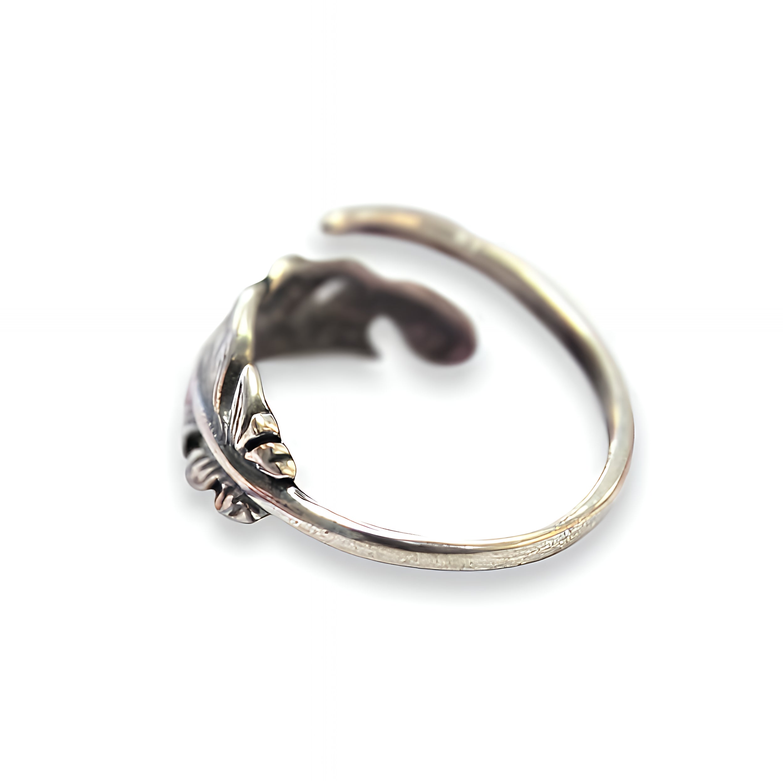 Silver Long Quilled Feather - Moon Raven Designs