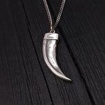 Honey Badger Claw Pendant Necklace - Solid Hand Cast 925 Sterling Silver - Fierce Wild Animal Unisex Jewelry - Multiple Chain Options