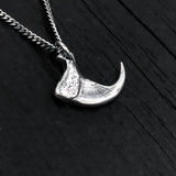 Sterling Silver 3D Bobcat Claw Pendant - Realistic Wild Cat Claw Jewelry - Solid Silver Claw Necklace - Nature Inspired Statement Piece