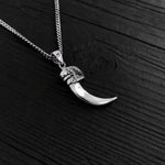 3D Life-Size Sterling Silver Kestrel Falcon Talon Pendant Handcrafted Sparrowhawk Claw Necklace Unique Gift for Raptor Lovers