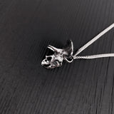 Saber Tooth Cat Skull Necklace
