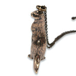 Standing Otter Pendant Necklace - Moon Raven Designs