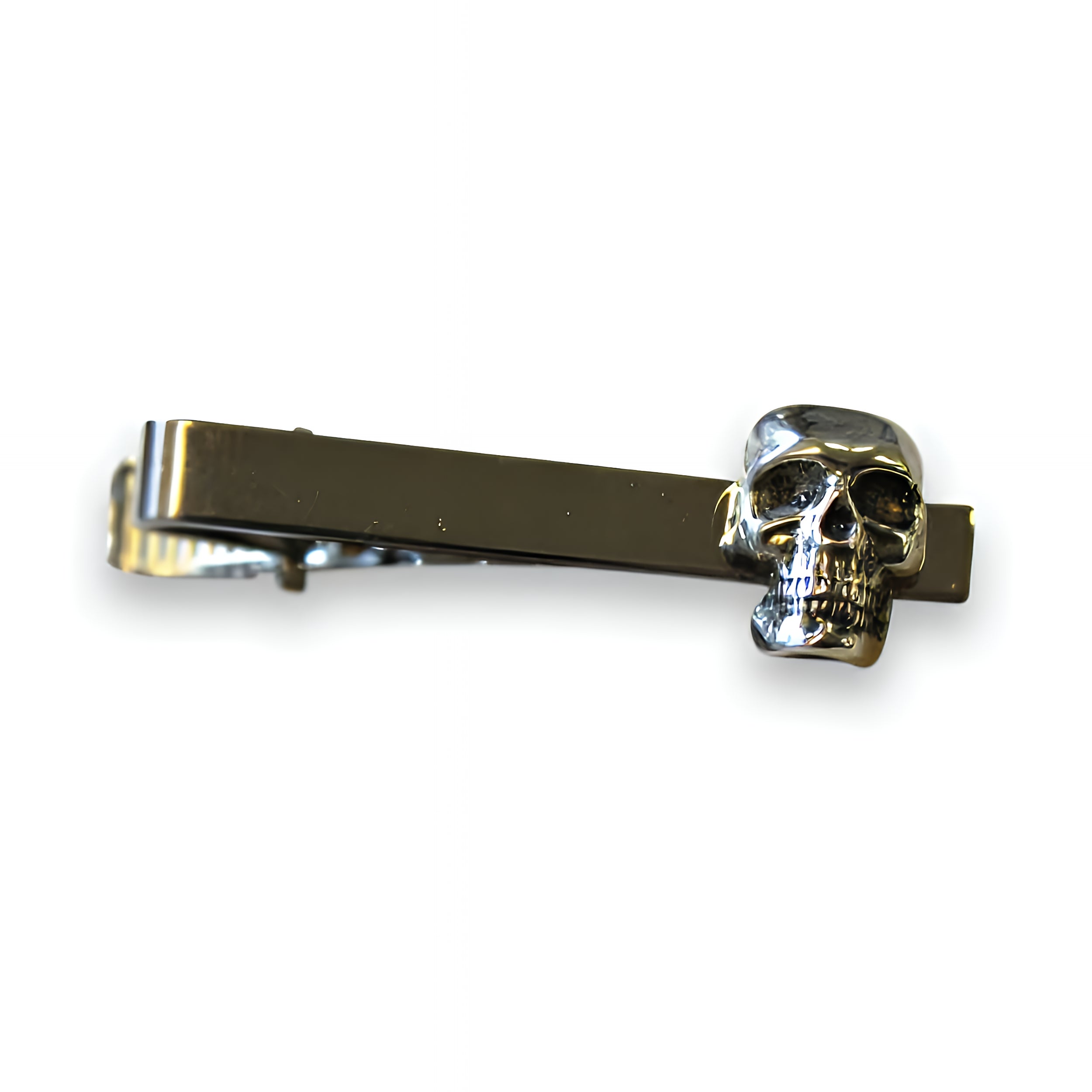 Skull Tie Clip - Moon Raven Designs