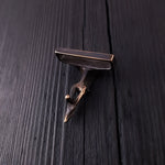 Crow Skull Belt Buckle Solid Hand Cast Bronze Fits 1.5 Inch Belt Oxidised Antique Finish Raven Skull - Moon Raven Designs