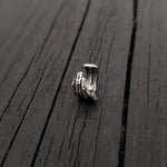 Skeleton Hand Ear Cuff - Solid Hand Cast Sterling Silver - Statement Ear Jewelry Gift for Him or Her