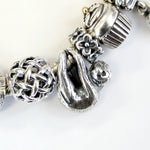 Baby Sloth Charm in Sterling SIlver - Moon Raven Designs