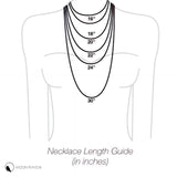 Broken Wishbone Necklace - Moon Raven Designs