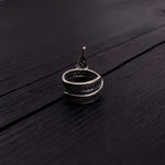 Silver Raven Skull Wrap Ring Sizes 4 to 13 Solid Hand Cast Silver Plated Bronze - Moon Raven Designs