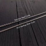 African Lion Charm Necklace - Solid 925 Sterling Silver - Courage Strength Gift for Her - Multiple Chain Options