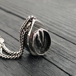 Barefoot Horse Hoof Cremation Ash Urn Pendant Necklace - Bronze and Stainless Steel - Custom Engraved Personalised Equine Bereavement Gift