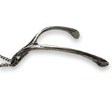 Wishbone Necklace - Large - Moon Raven Designs