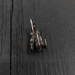 Raven Claw Talon Wrap Ring - Solid Hand Cast Silver Plated White Bronze - Crow Foot Statement Jewelry