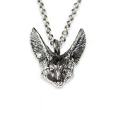 Fennec Fox Head Pendant Necklace - Moon Raven Designs
