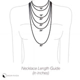 Imperial Elk Antler Choker Bib Necklace - Solid Bronze