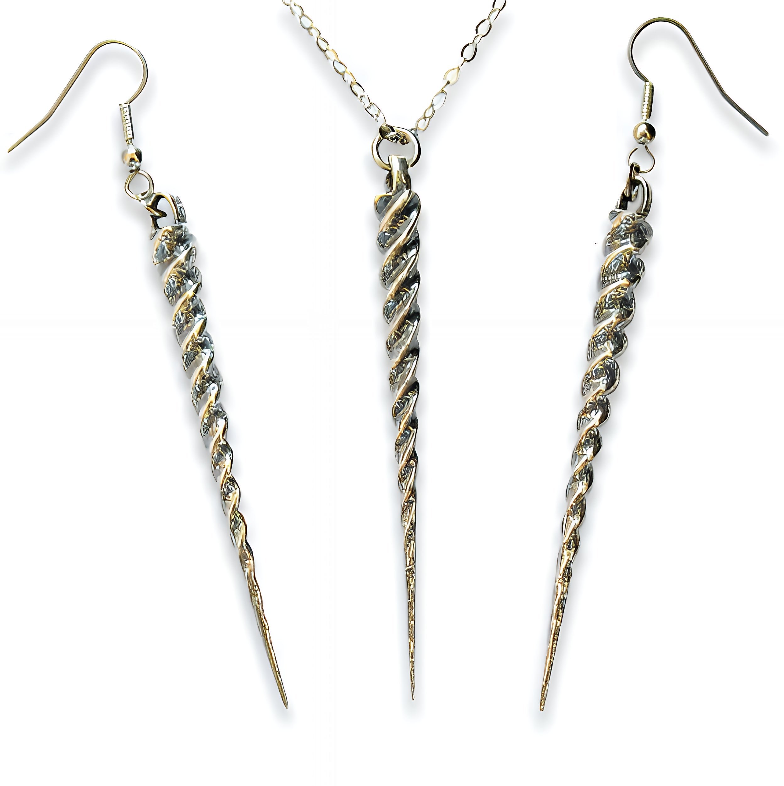 Unicorn Horn Pendant Necklace - Moon Raven Designs