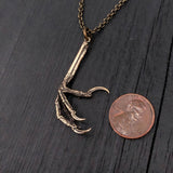 Bird Foot Necklace
