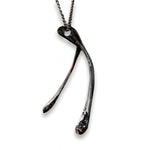 Wishbone Necklace - Large - Moon Raven Designs