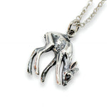 Deer Fawn Pendant Necklace - Moon Raven Designs