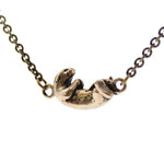 Floating Otter Charm Necklace - Moon Raven Designs