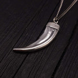 This 3D honey badger claw pendant is cast from a real claw in solid sterling silver. It measures 1-3/4&quot; around the curve with an eye catching bright polished finish.