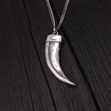 Honey Badger Claw Pendant Necklace - Solid Hand Cast 925 Sterling Silver - Fierce Wild Animal Unisex Jewelry - Multiple Chain Options