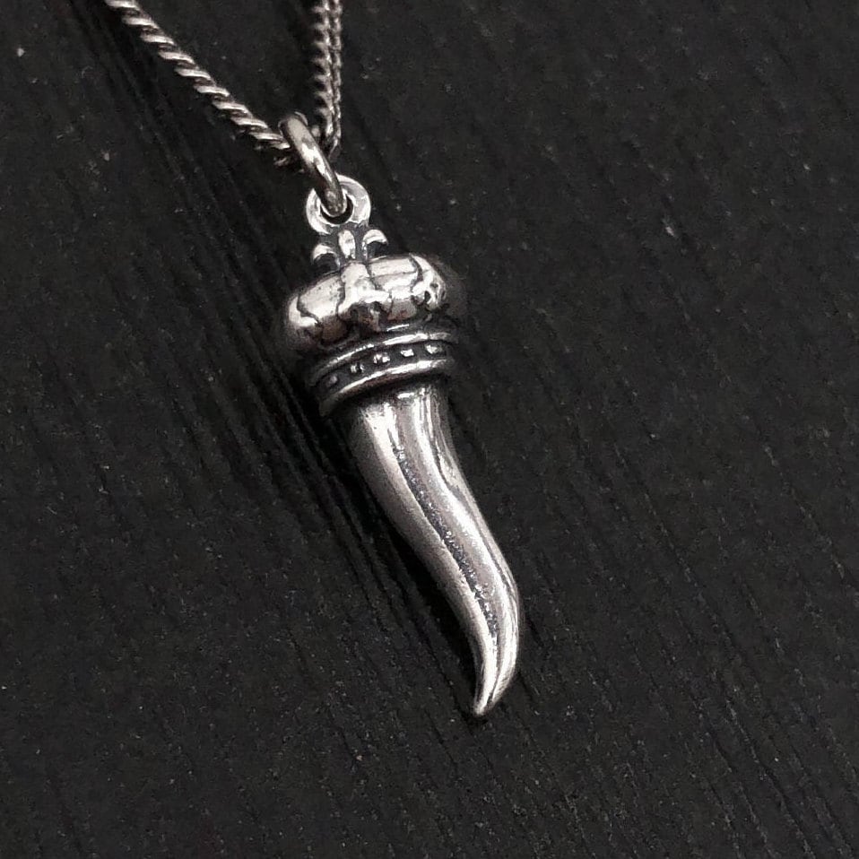 Italian Horn Necklace - Moon Raven Designs