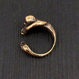 Sloth Ring in Solid Bronze
