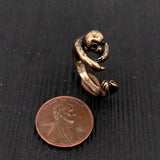 Sloth Ring in Solid Bronze