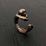 Sloth Ring in Solid Bronze